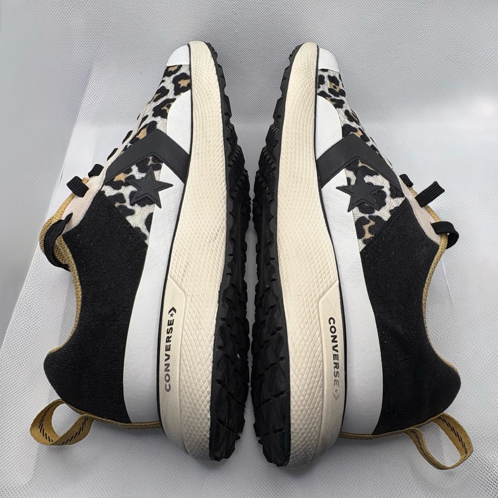 Converse Kids Shoes - Leopard Print and Black - Picture 4 of 7